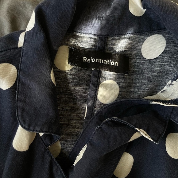 Reformation Plymouth Dress in Dotty - Picture 4 of 5